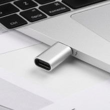 Adapter Micro USB to Type C Blue Star - white Adapter Micro USB to Type C Blue Star - white