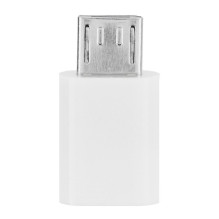 Adapter Type C to Micro USB Blue Star - white Adapter Type C to Micro USB Blue Star - white