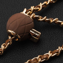 Chain / Rope with holder GLAMOUR fit all models 80mm max width BROWN Chain / Rope with holder GLAMOUR fit all models 80mm max width BROWN