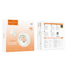 Wireless earphones Hoco TWS EW71 milky white