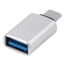 Adapter USB A 3.0 to Type C Blue Star - white Adapter USB A 3.0 to Type C Blue Star - white