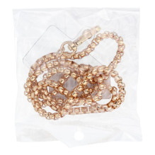 CHAIN 82 Phone lanyard, Phone pendant / cord length 80cm (40cm in the loop) / on neck - gold CHAIN 82 Phone lanyard, Phone pendant / cord length 80cm (40cm in the loop) / on neck - gold