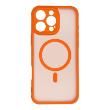 Case for iPhone 16 PRO MAX Full Matte Mag Cover compatible with MagSafe orange Case for iPhone 16 PRO MAX Full Matte Mag Cover compatible with MagSafe orange