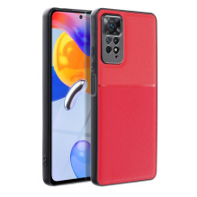 „Xiaomi Redmi Note 11 PRO / 11 PRO 5G“ dėklas, kilnus raudonas „Xiaomi Redmi Note 11 PRO / 11 PRO 5G“ dėklas, kilnus raudonas