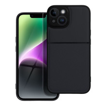 iPhone 14 dėklas, kilnus, juodas