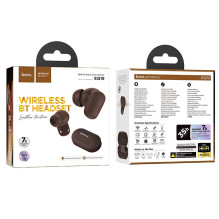 Wireless earphones Hoco TWS EQ19 brown
