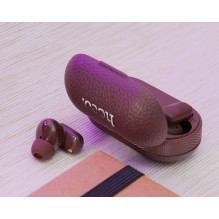 Wireless earphones Hoco TWS EQ19 brown