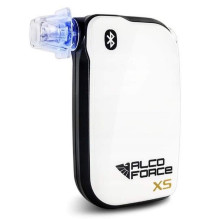 ALCOFORCE elektrocheminis alkotesteris XS, baltas