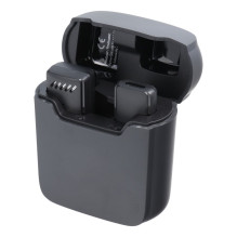 Wireless lavalier microphone Lightning with charging case S11 black