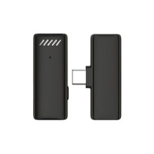 Wireless lavalier microphone Type C with charging case S11 black Wireless lavalier microphone Type C with charging case S11 black