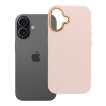 Case for iPhone 17 Frame powder pink