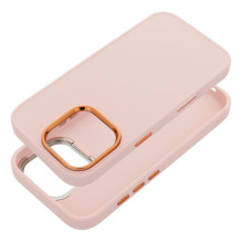 Case for iPhone 17 Frame powder pink