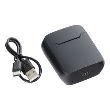 Wireless lavalier microphone Type C with charging case S11 black Wireless lavalier microphone Type C with charging case S11 black