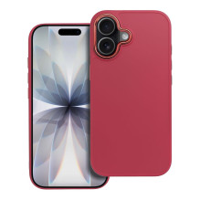 „iPhone 17“ rėmelio rausvai violetinis dėklas „iPhone 17“ rėmelio rausvai violetinis dėklas