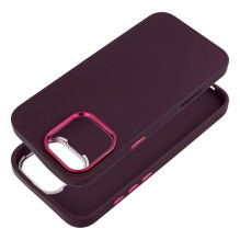 „iPhone 17 AIR“ rėmelio violetinis dėklas „iPhone 17 AIR“ rėmelio violetinis dėklas