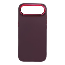 „iPhone 17 AIR“ rėmelio violetinis dėklas „iPhone 17 AIR“ rėmelio violetinis dėklas