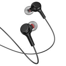 Wire earphones Jack 3,5 mm Hoco M78 black