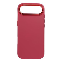 „iPhone 17 AIR“ rėmelio rausvai raudonas dėklas „iPhone 17 AIR“ rėmelio rausvai raudonas dėklas