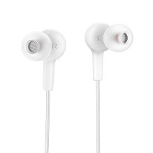 Laidinės ausinės Jack 3,5 mm Hoco M78 baltos