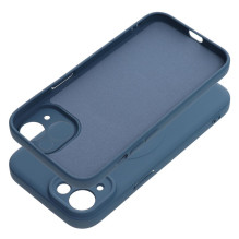 Case for iPhone 15 Silicone Mag Cover compatible with MagSafe blue