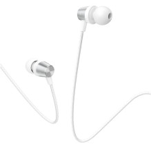 Laidinės ausinės Jack 3,5 mm Hoco M79 baltos