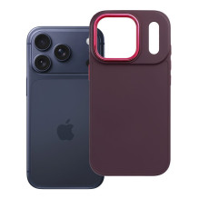 „iPhone 17 PRO“ rėmelio violetinis dėklas