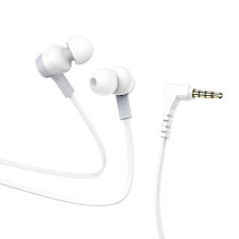 Laidinės ausinės Jack 3,5 mm Hoco M86 baltos