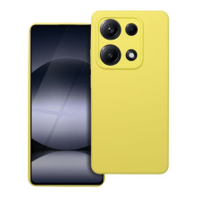 Case for Xiaomi Redmi Note 14S Silicone 2mm yellow