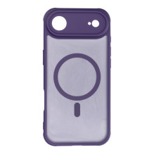 Case for iPhone 17 AIR Full Matte Mag Cover compatible with MagSafe purple Case for iPhone 17 AIR Full Matte Mag Cover compatible with MagSafe purple
