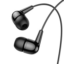 Wire earphones Jack 3,5 mm Hoco M97 black
