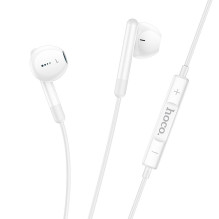 Wire earphones USB C Hoco M93 white