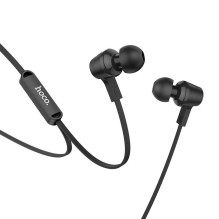 Wire earphones USB C Hoco M86 black