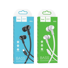 Wire earphones USB C Hoco M86 black