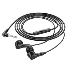 Wire earphones Jack 3,5 mm Hoco M102 black