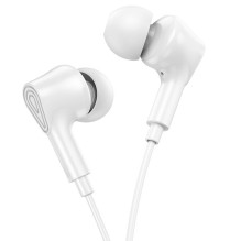 Wire earphones Jack 3,5 mm Hoco M102 white