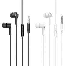 Wire earphones Jack 3,5 mm Hoco M104 black