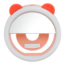 LED light ring for selfie on mobile phone RK12 orange bear LED light ring for selfie on mobile phone RK12 orange bear