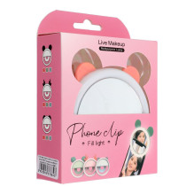 LED light ring for selfie on mobile phone RK12 orange bear LED light ring for selfie on mobile phone RK12 orange bear