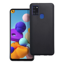 Samsung A21S dėklas matinės juodos spalvos Samsung A21S dėklas matinės juodos spalvos