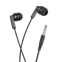 Wire earphones Jack 3,5 mm Hoco M121 black