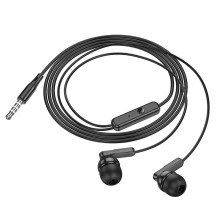 Laidinės ausinės, 3,5 mm lizdas, Hoco M121, juodos