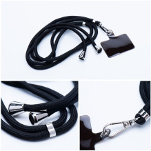 SWING (6mm) Phone lanyard, Phone pendant with adjustable length / cord length 165cm (max 82.5cm in the loop) / on the sh