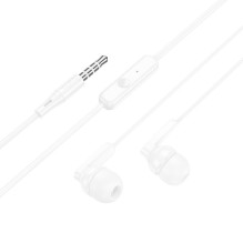 Laidinės ausinės Jack 3,5 mm Hoco M121 baltos