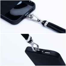SWING (6mm) Phone lanyard, Phone pendant with adjustable length / cord length 165cm (max 82.5cm in the loop) / on the sh