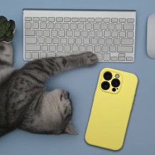 Case for iPhone 17 Silicone 2mm yellow