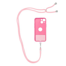 SWING (6mm) Phone lanyard, Phone pendant with adjustable length / cord length 165cm (max 82.5cm in the loop) / on the sh SWING (6mm) Phone lanyard, Phone pendant with adjustable length / cord length 165cm (max 82.5cm in the loop) / on the sh