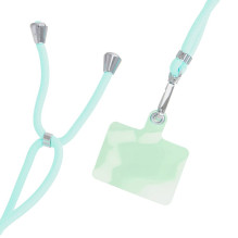 SWING (6mm) Phone lanyard, Phone pendant with adjustable length / cord length 165cm (max 82.5cm in the loop) / on the sh SWING (6mm) Phone lanyard, Phone pendant with adjustable length / cord length 165cm (max 82.5cm in the loop) / on the sh