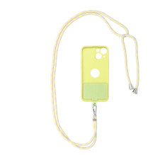SWING (6mm) Phone lanyard, Phone pendant with adjustable length / cord length 165cm (max 82.5cm in the loop) / on the sh
