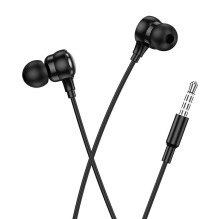 Laidinės ausinės Jack 3,5 mm Hoco M116 juodos