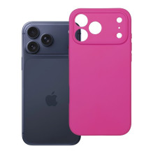 iPhone 17 PRO MAX silikoninis 2 mm dėklas, rožinis iPhone 17 PRO MAX silikoninis 2 mm dėklas, rožinis